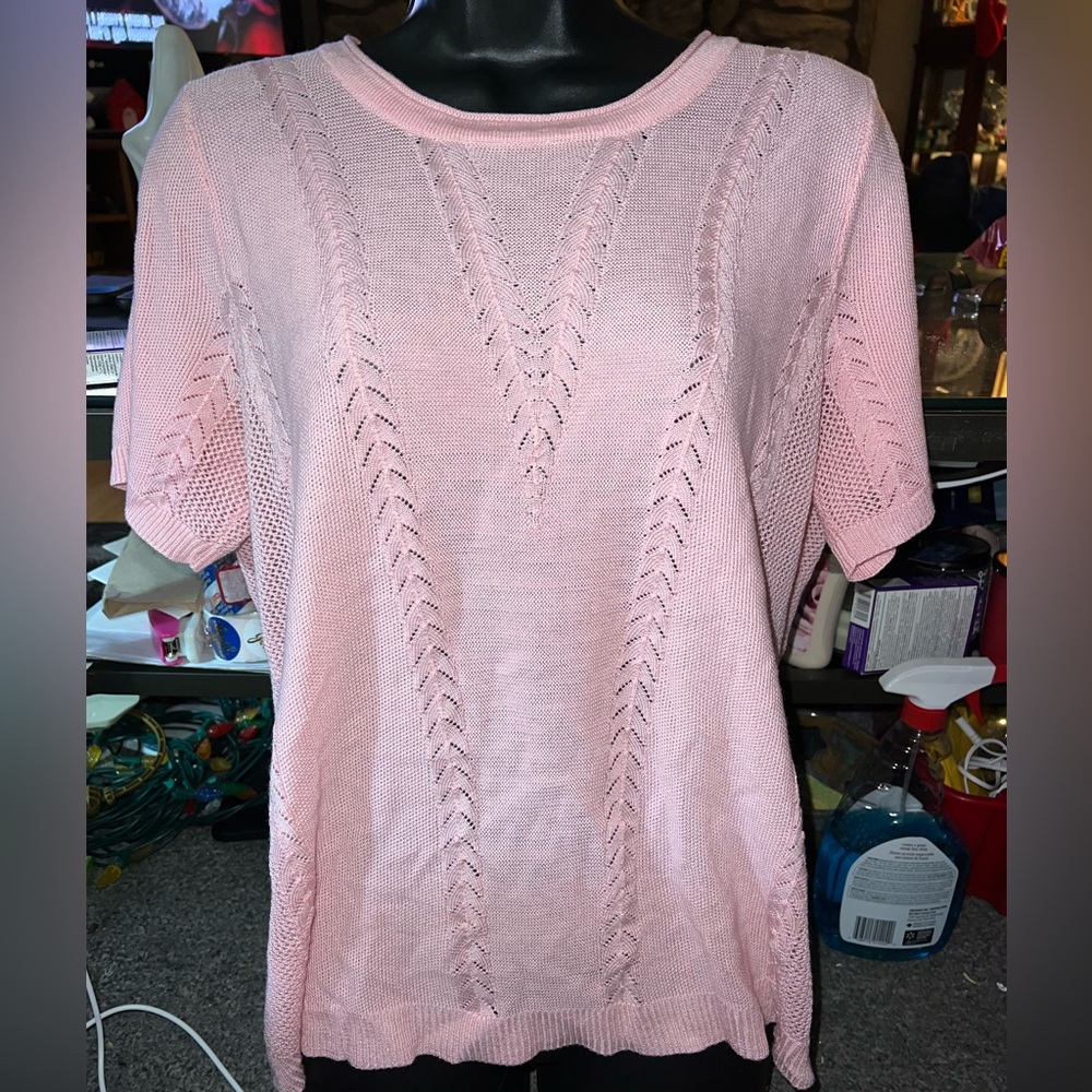 Alia Short Sleeve Sweater